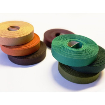 OEM cotton ribbon roll with different size for garment accessores